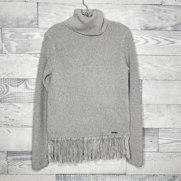 MICHAEL Michael Kors Sweaters - MICHAEL Michael Kors Fringe Turtleneck Sweater